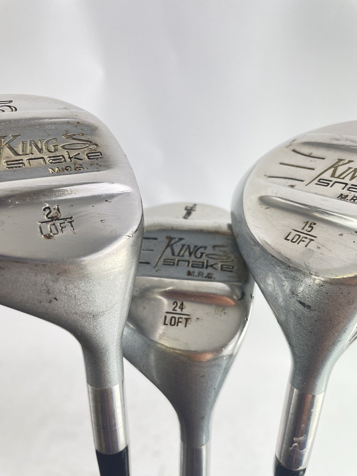 King Snake Ladies Fairway Set 3,5&7 Woods Ladies Graphite /New Grips /82792