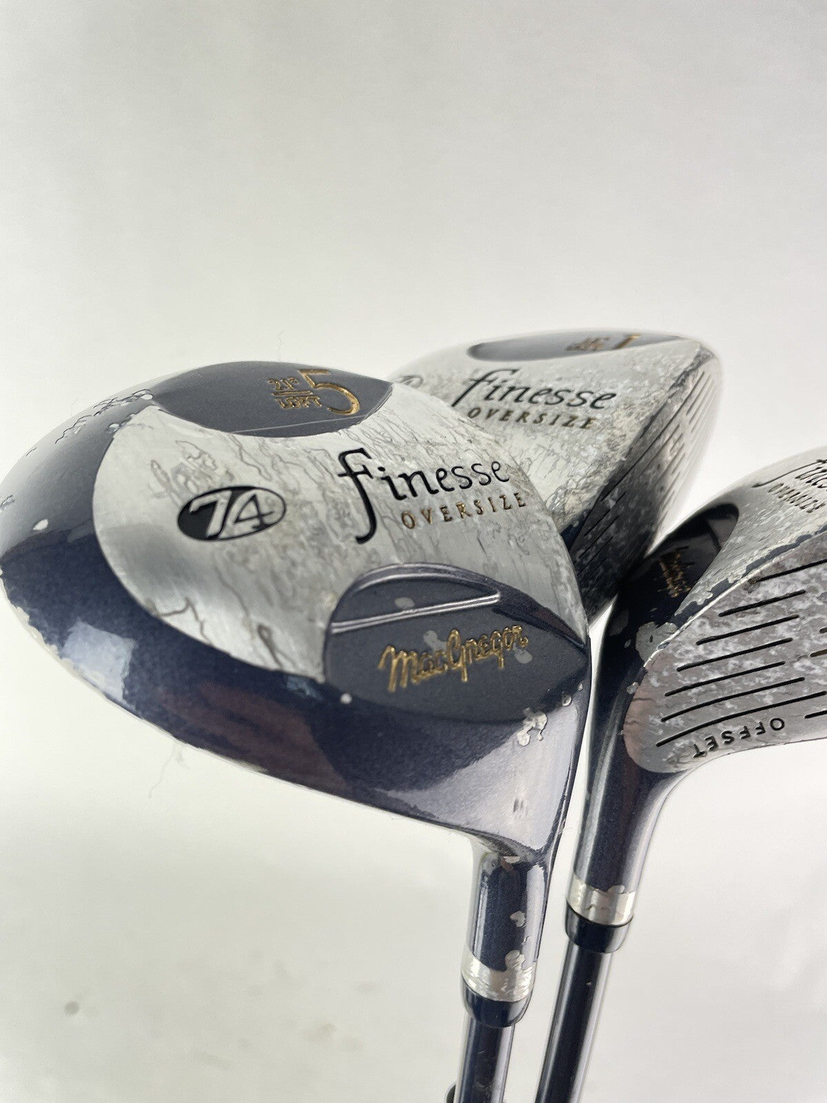 Macgregor Ladies Driver Fairway Set 1,3&5 Woods Ladies Graphite /New Grips/271641