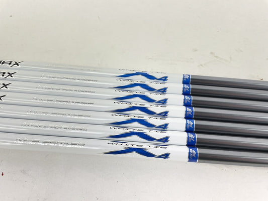 Matrix Ozik White Tie Iron Shaft Set (7) X4 58R Regular Graphite 42”/0.370/138430