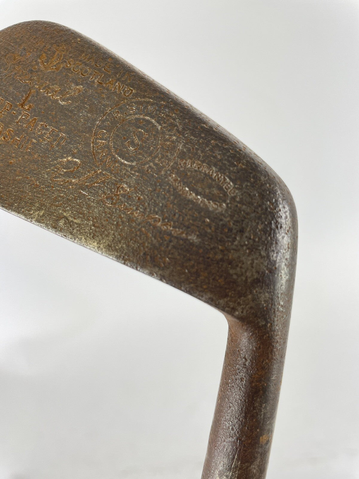 Hickory Club R.Simpson Anchor Cleek Ladies Deep Face Mashie 37” /Right /11462