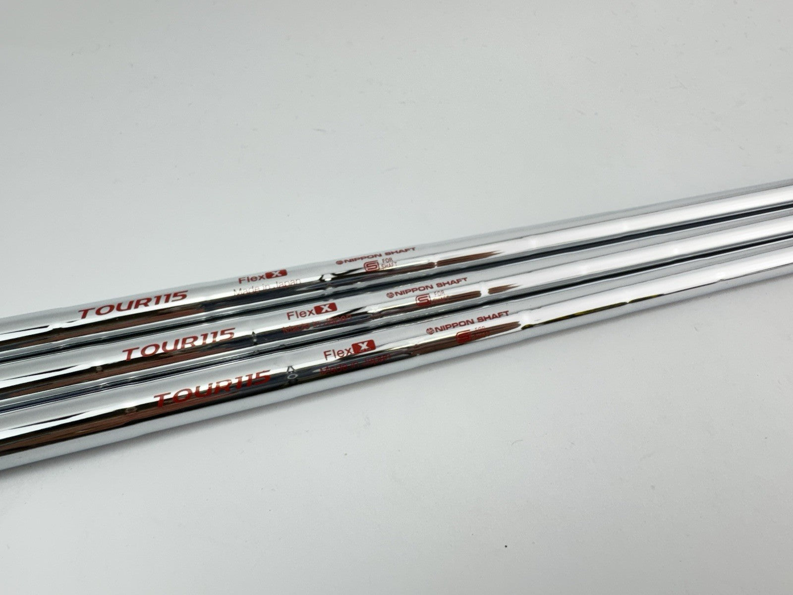Nippon Modus3 Wedge Shaft Set (3) Tour115 X Flex Steel +1/2 0.355 Tapered/292796