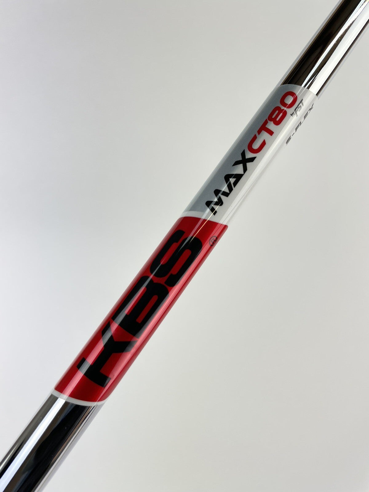 KBS Max Iron Shaft CT80 Stiff Flex Steel 35” /0.370 Parallel /124591