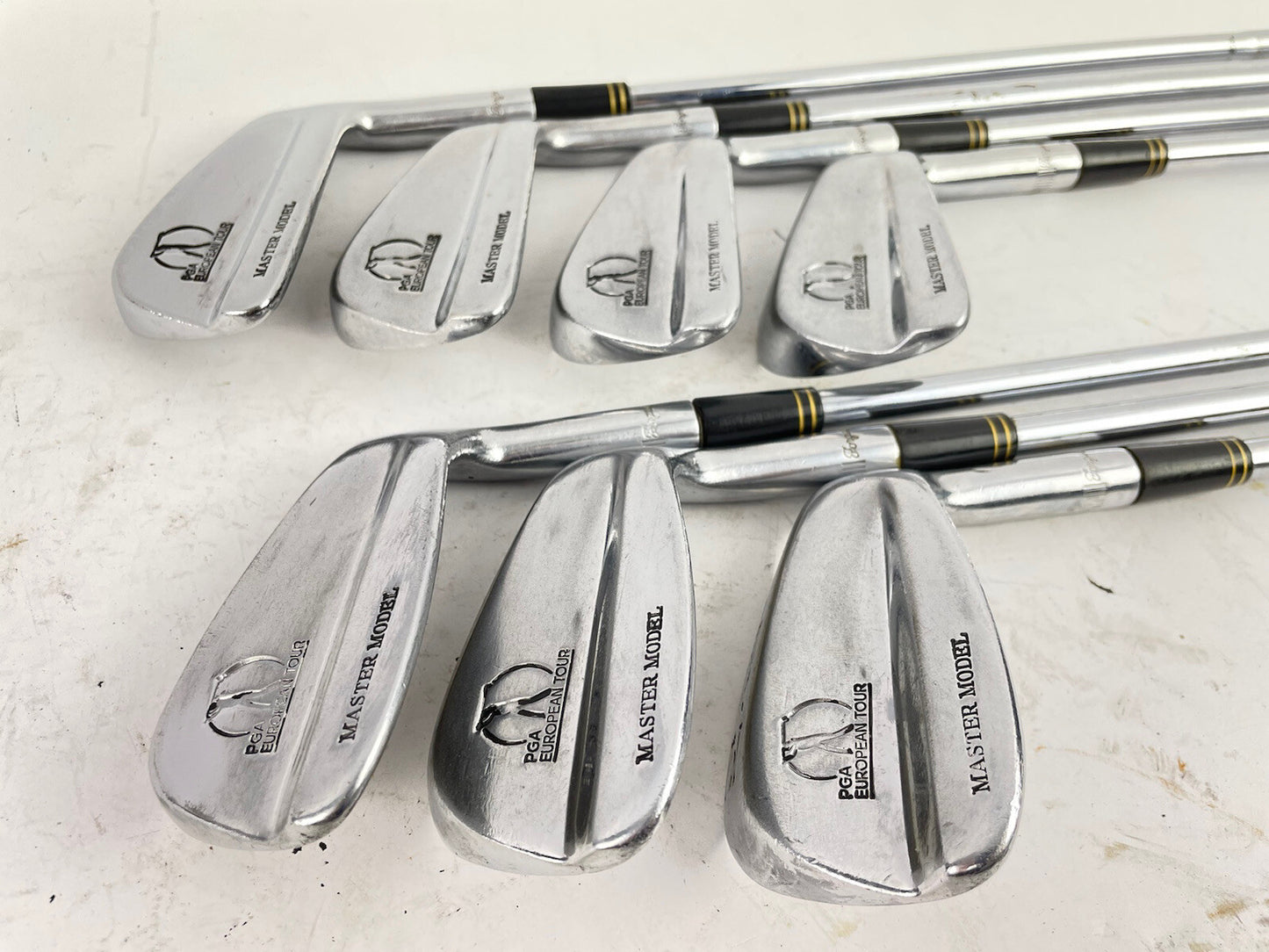 John Letters Pga Irons European Tour Master Model 4-PW Regular /New Grips/33830