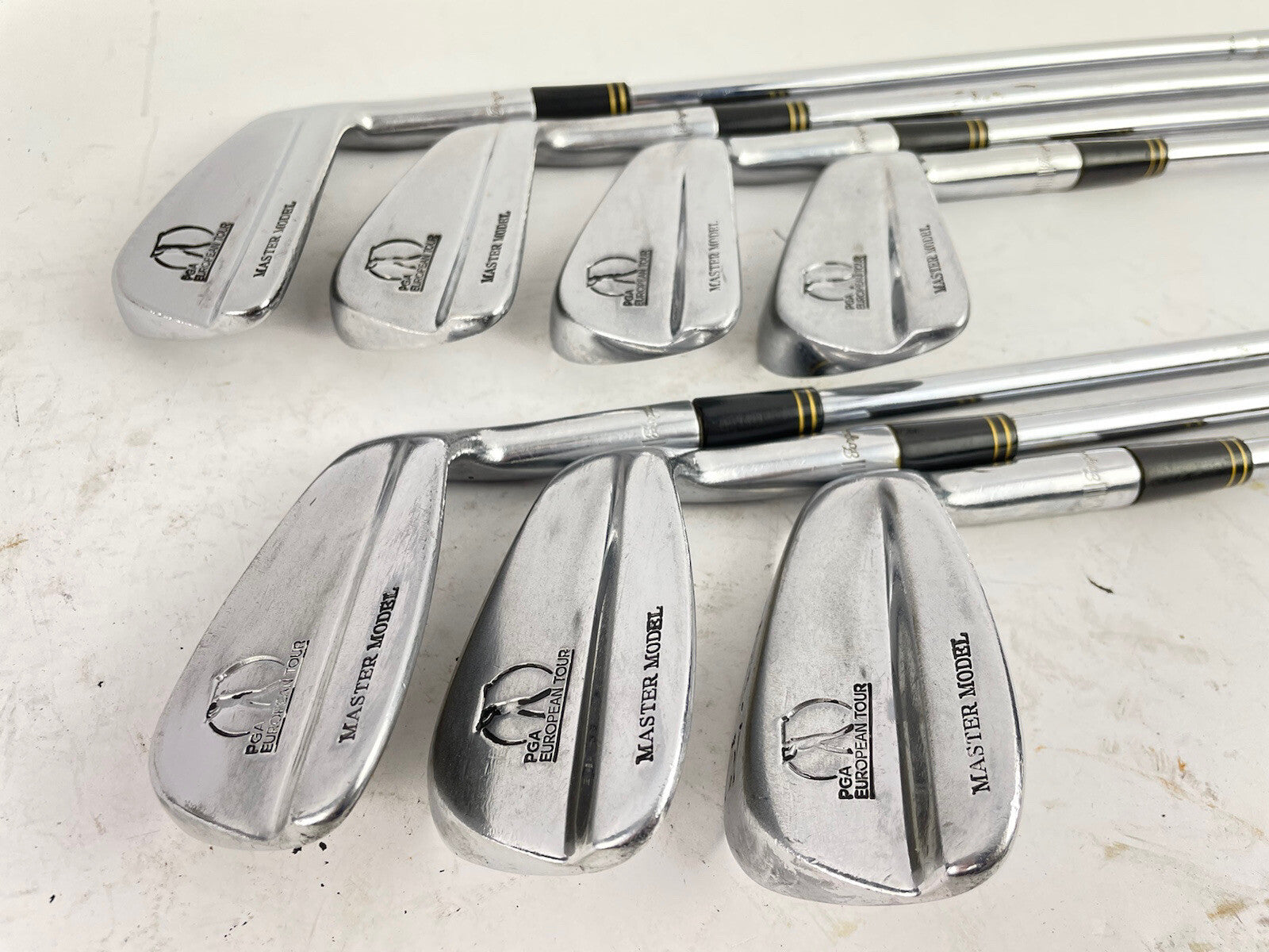 John Letters Pga Irons European Tour Master Model 4-PW Regular /New Grips/33830