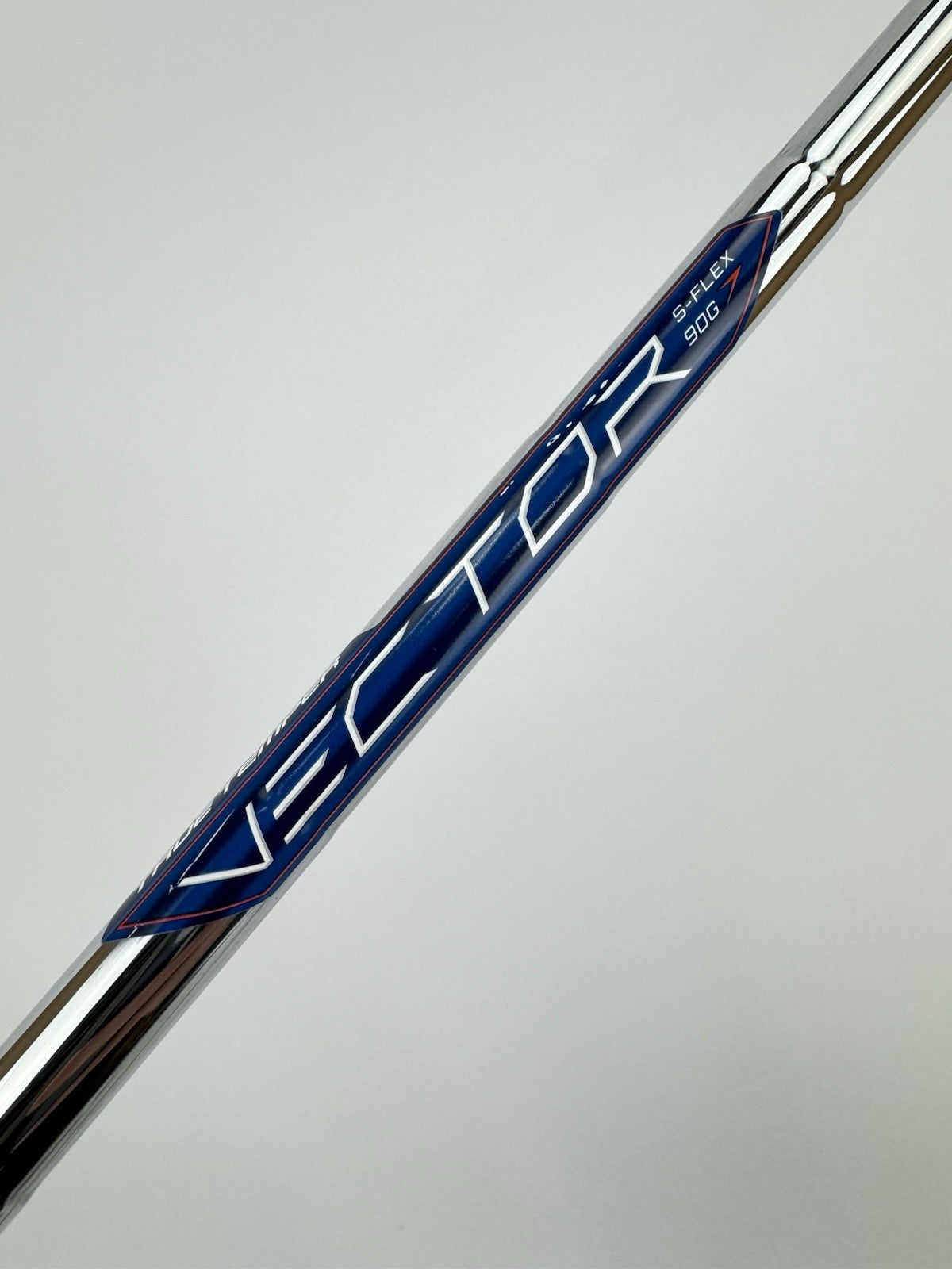 True Temper Vector Iron Shaft 90G Stiff Flex Steel 36” /0.370 Parallel /326100
