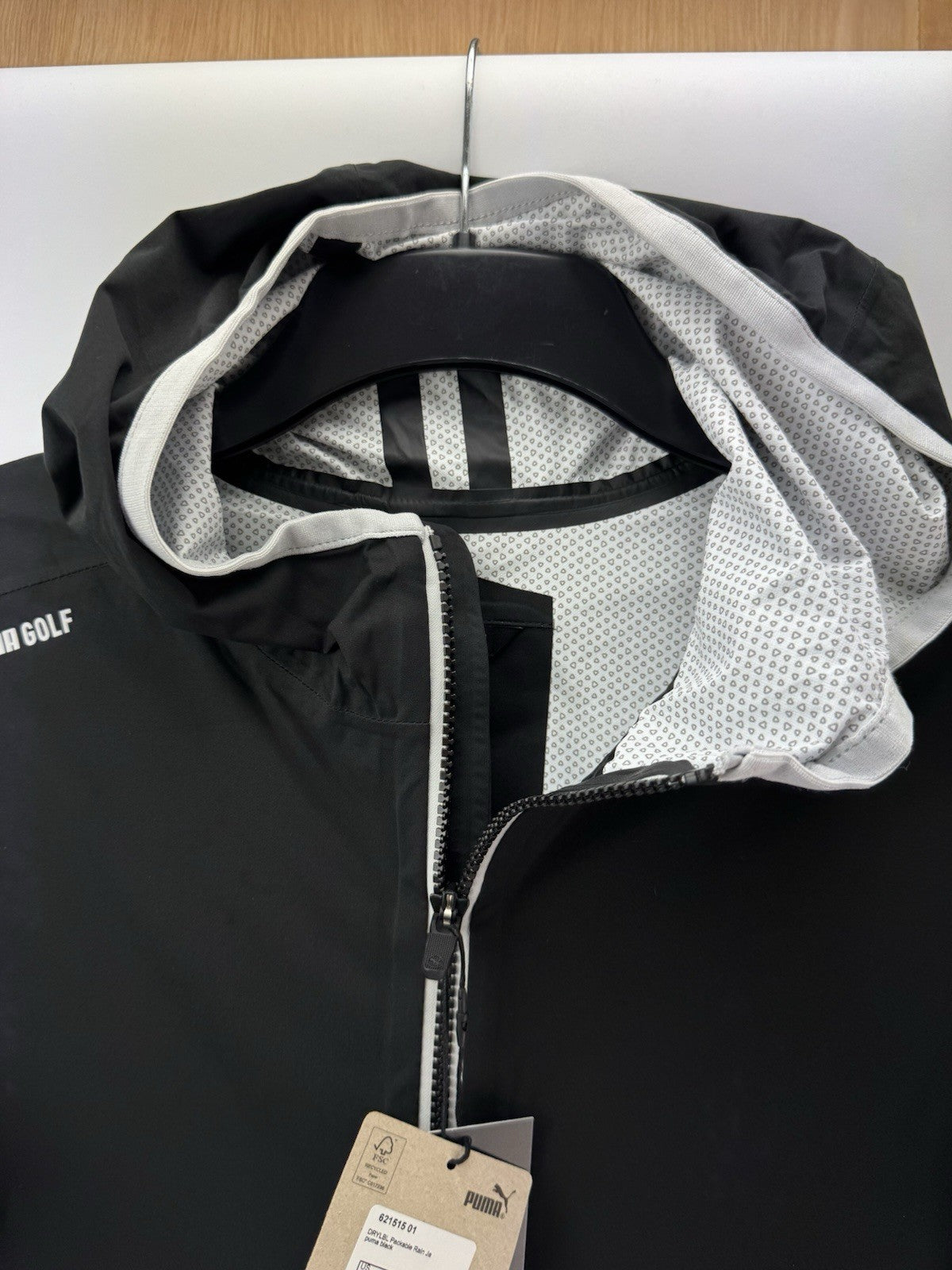 Puma Golf Drylbl Packable Rain Jacket Waterproof UK Mens Small /New /261177