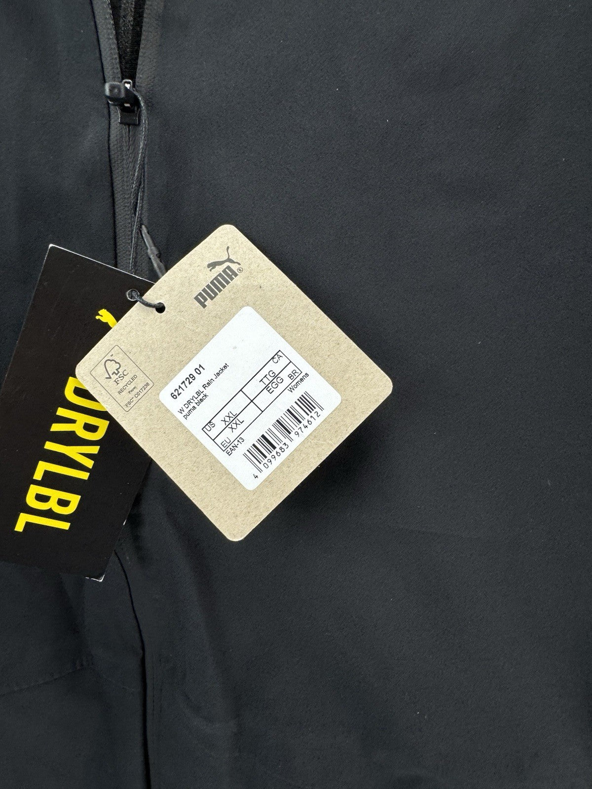 Puma Golf Drylbl Packable Rain Jacket Waterproof Ladies UK XXL /New /300907