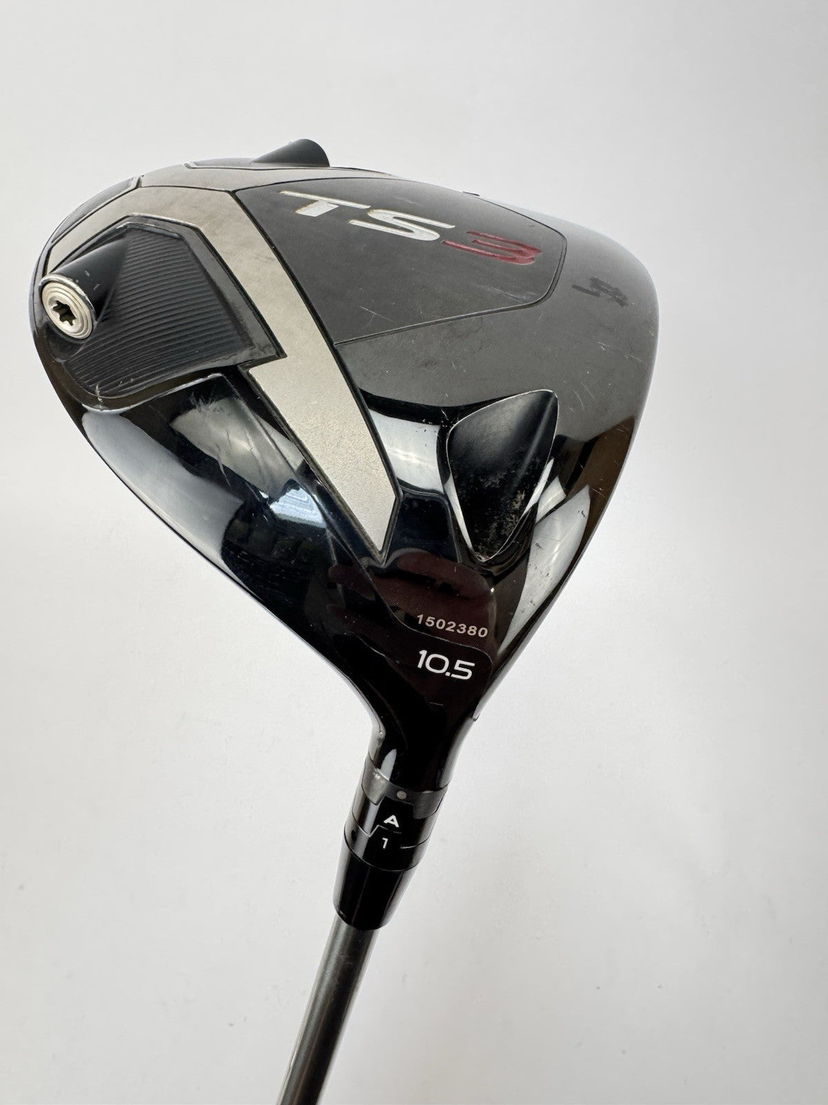 Titleist TS3 Driver 10.5* UST Helium F4 Stiff Graphite /New Shaft + Grip /348800