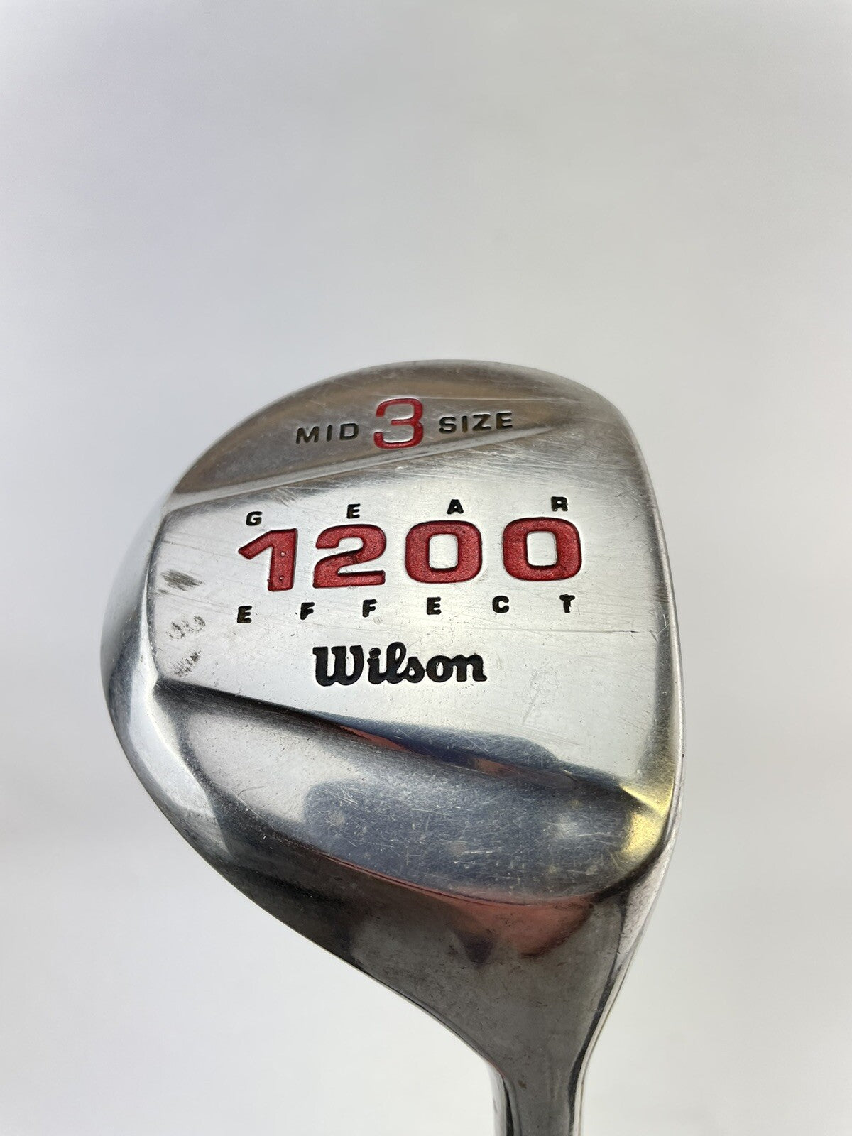 Wilson Golf 3 Wood Gear Effect 1200 Regular Steel /Right Handed /New Grip /213170