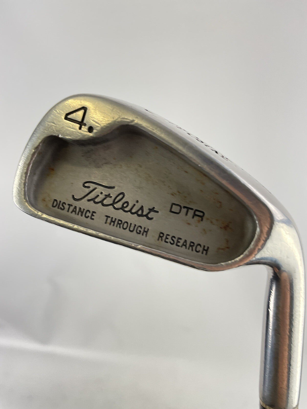 Titleist 4 Iron DTR Black Dot R300U Regular Steel /Right Handed /New Grip /89652
