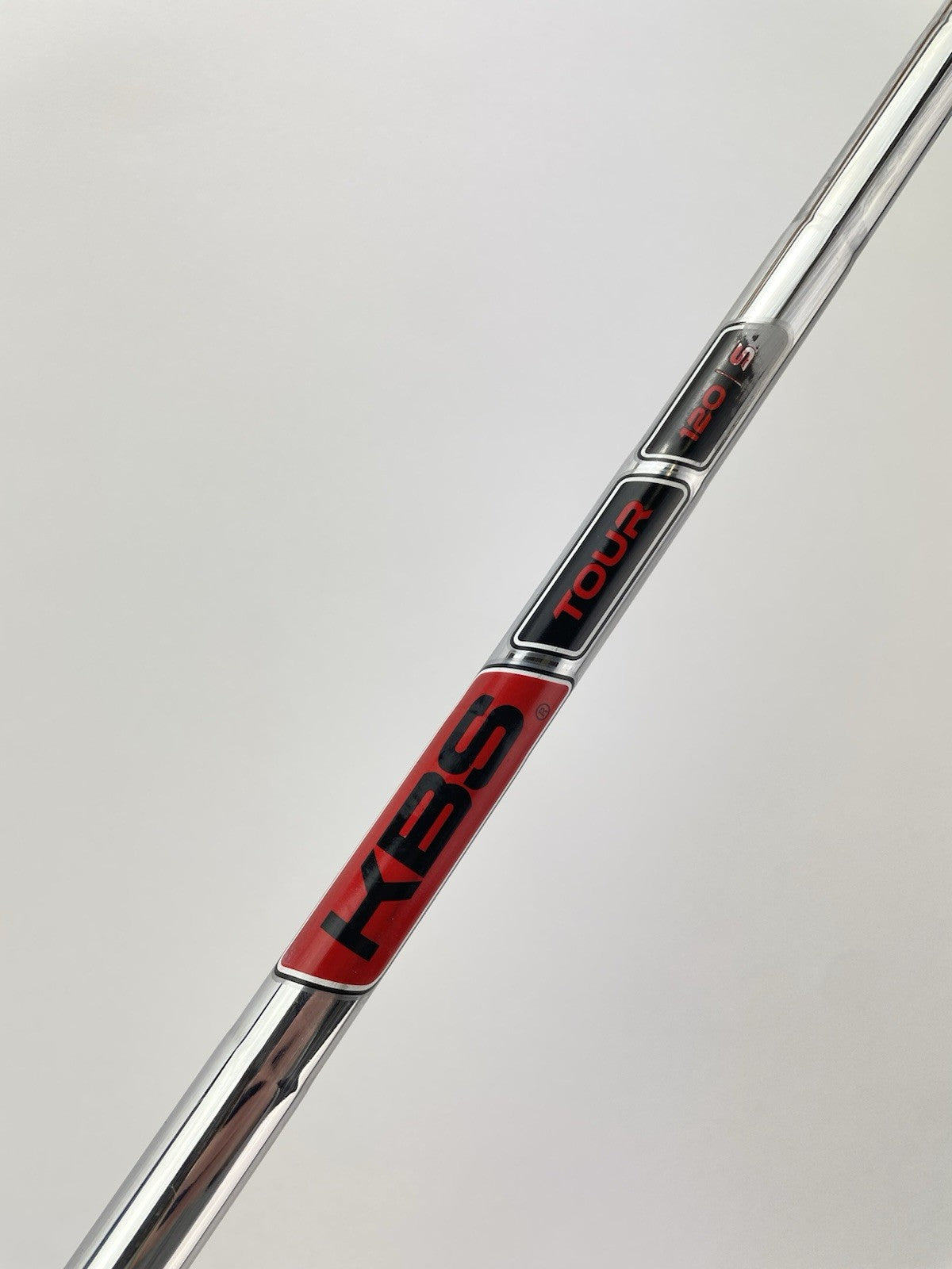 KBS Tour 120 Iron Shaft Stiff Flex Steel 35.25” /0.355 Tapered /299130