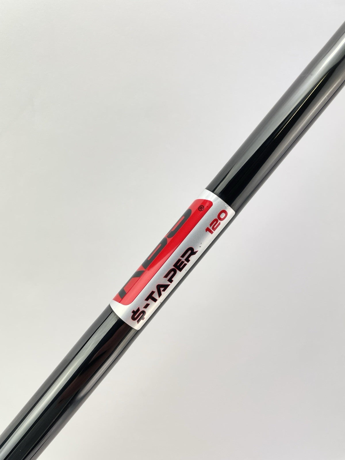 KBS $-Taper 120 Iron Shaft Black Stiff Flex Steel 35.75” /0.355 Tapered /291725