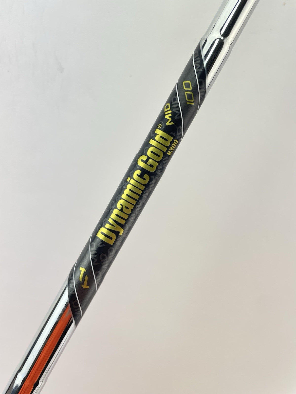 Dynamic Gold Mid 100 Iron Shaft Regular Flex Steel 35.25 /0.355 /259700