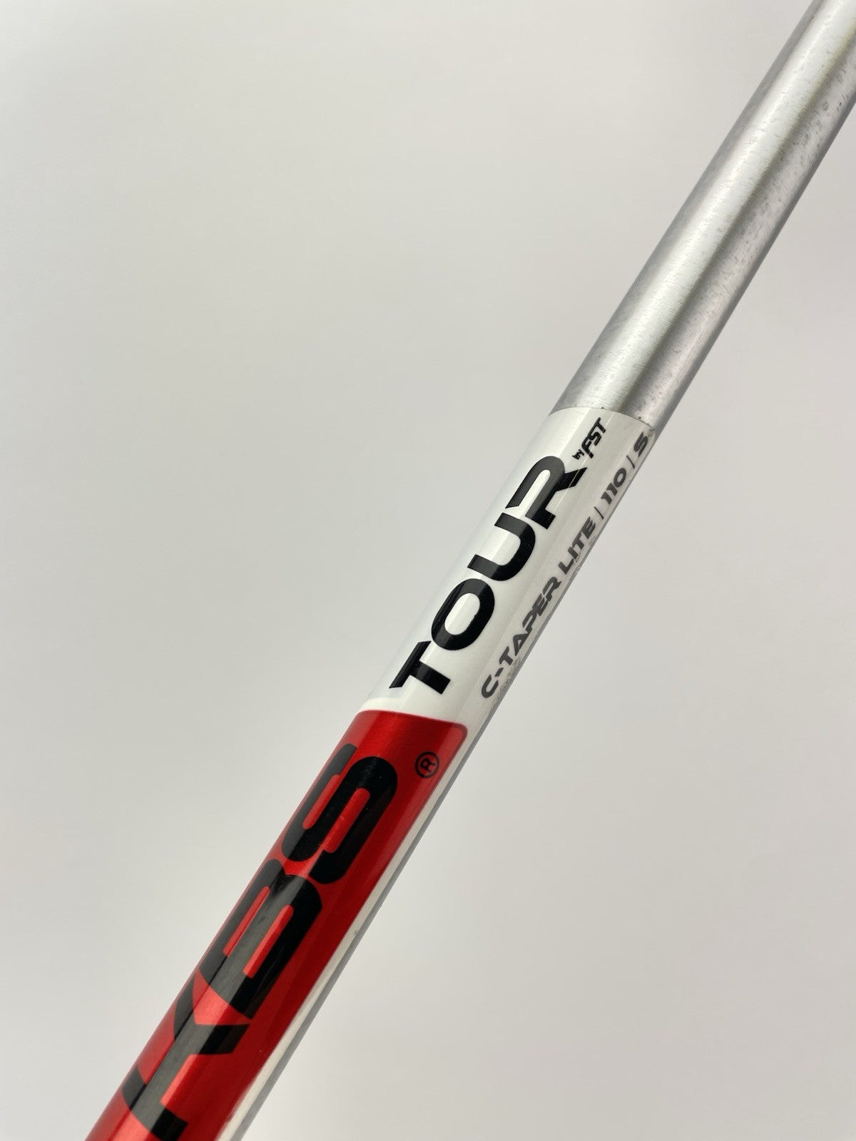 KBS Tour C-Taper Iron Shaft Lite 110 Stiff Flex Steel 35.5” /0.355 Tapered/299224