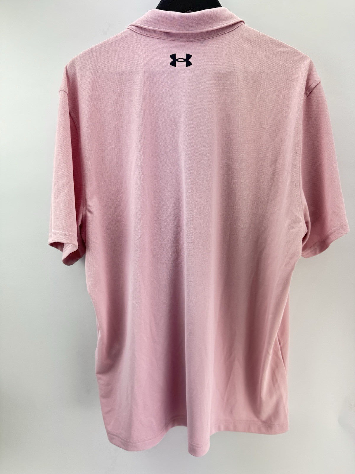 Under Armour Golf Polo T2G Pique Mens UK XL /Pink /New /285177