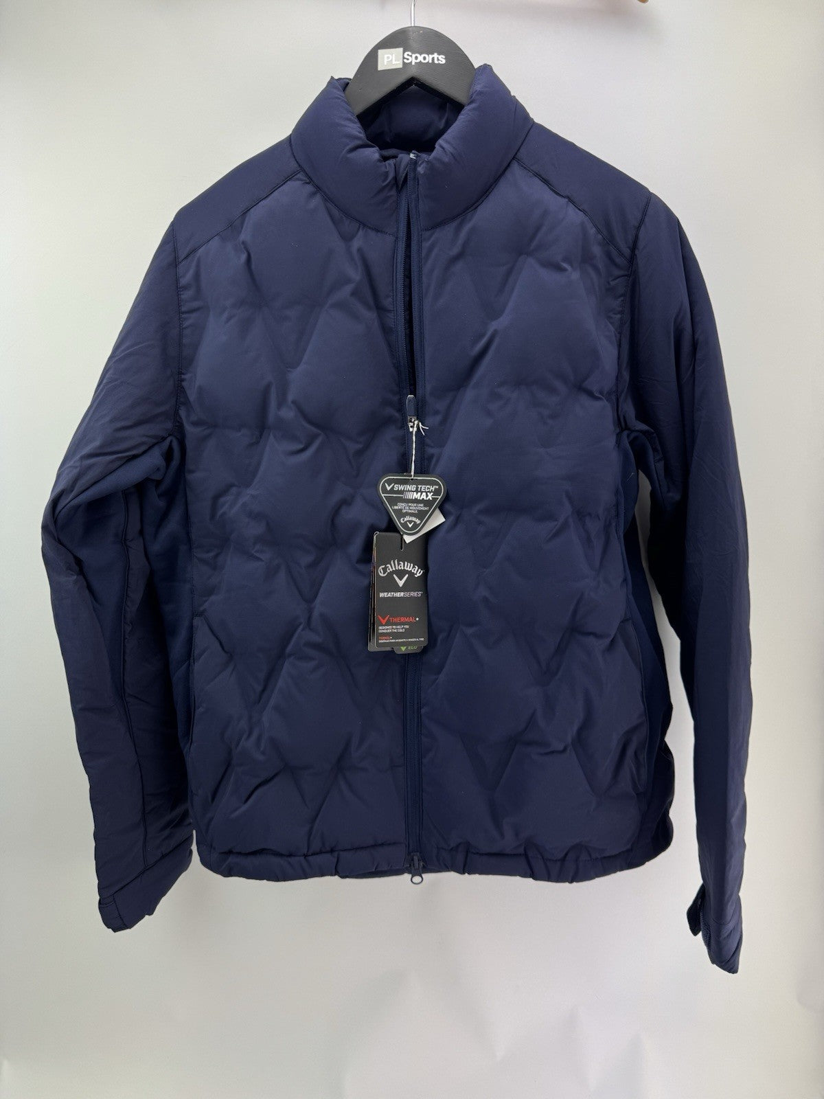 Callaway Thermal Puffer Jacket Welded Chev /Navy /Mens UK Small /New /305090