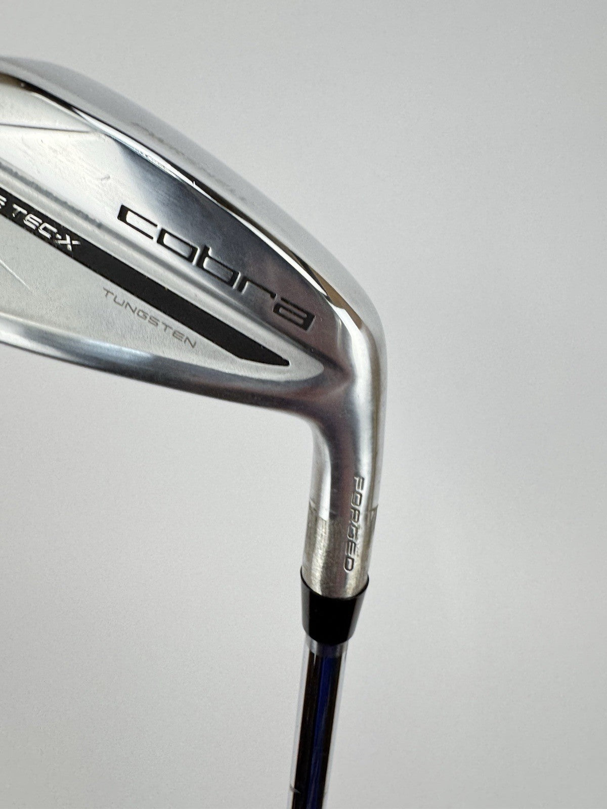 Cobra King Tec X 6 Iron Forged Elevate MPH 95 Stiff Steel /New Cobra Grip /323375