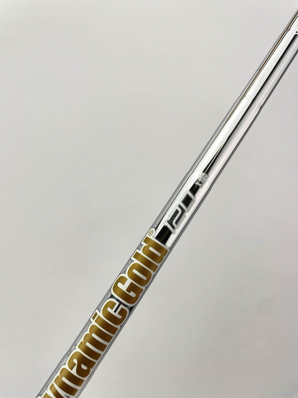 Dynamic Gold 120 Iron Shaft X100 X Flex Steel 35.5” /0.355 Tapered /299195