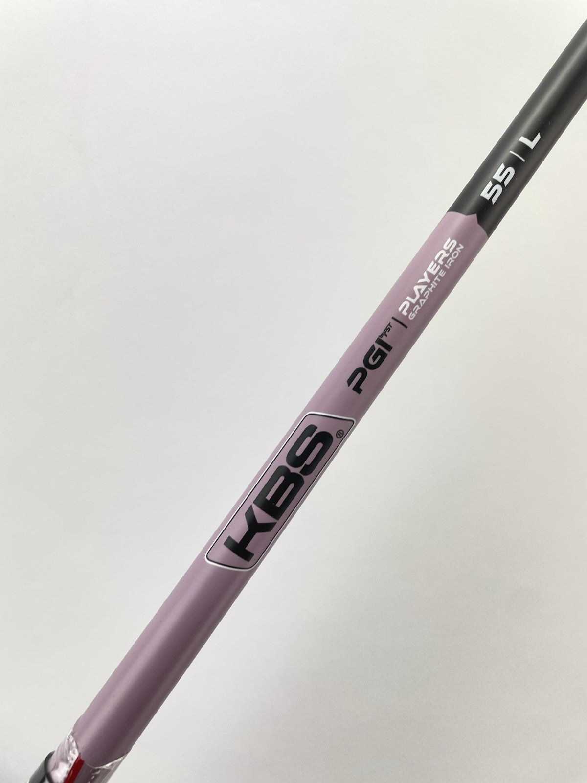 KBS PGI Iron Shaft 55 Ladies Flex Graphite 34.75 /0.370 /Lamkin /294543