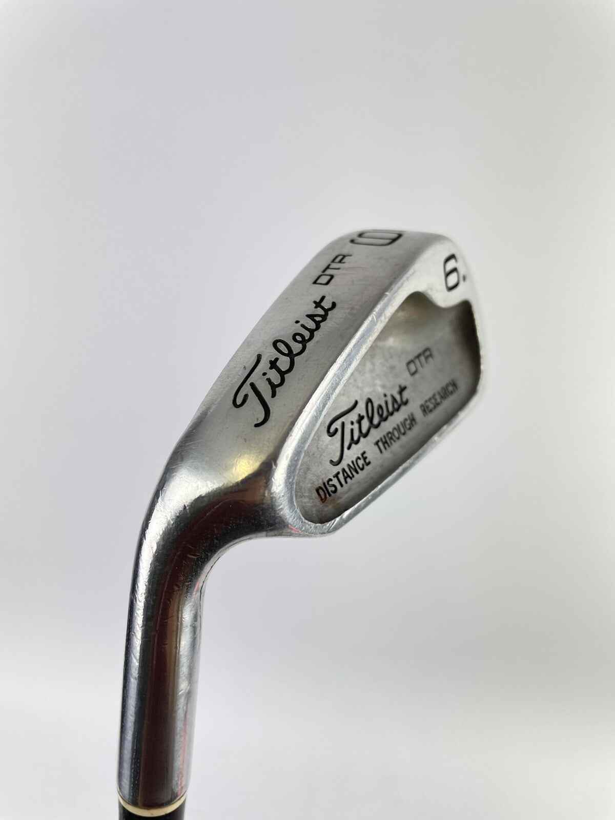 Titleist DTR Black Dot 6 Iron Regular Steel /Left Handed /Golf Pride Grip /15322