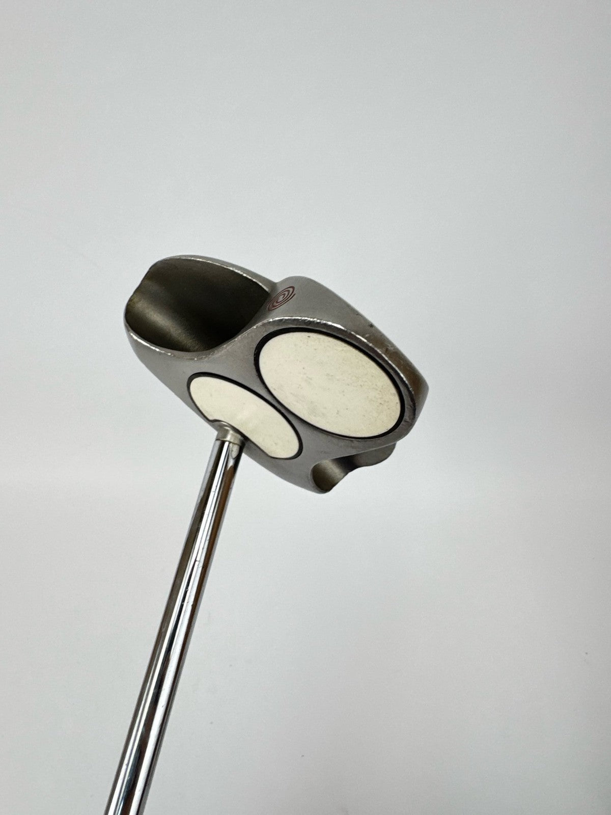 Odyssey 2 Ball Putter White Hot CS 34 Inch Steel Right Handed Mallet Used/3666411