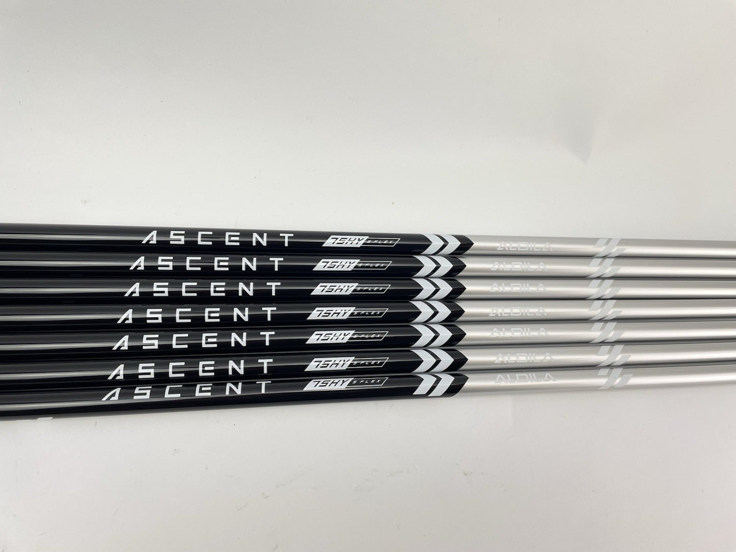 Aldila Ascent Iron Shaft Set (7) 75HY Stiff Flex Graphite /42 /0.370 /Brand New0
