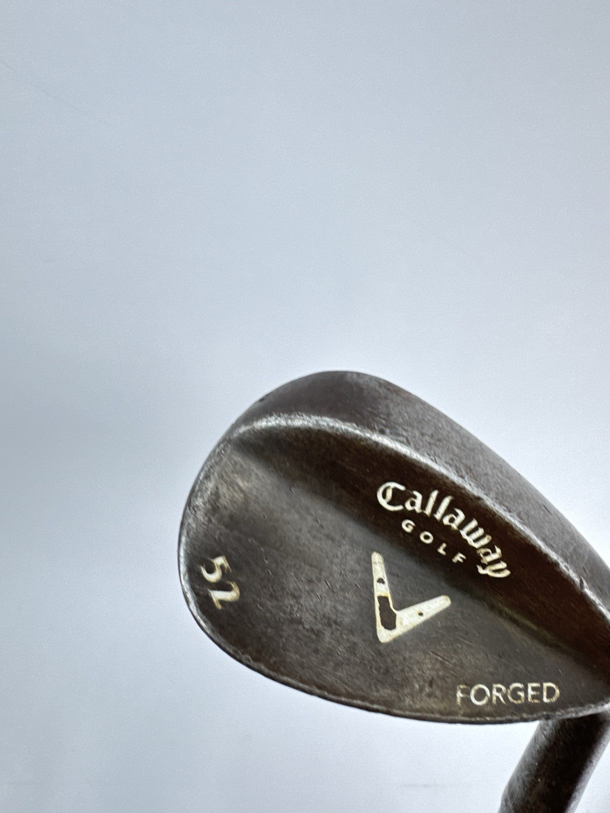 Callaway V Forged Gap Wedge 52* Catalyst 75 6.0 Stiff Graphite /Right /308384