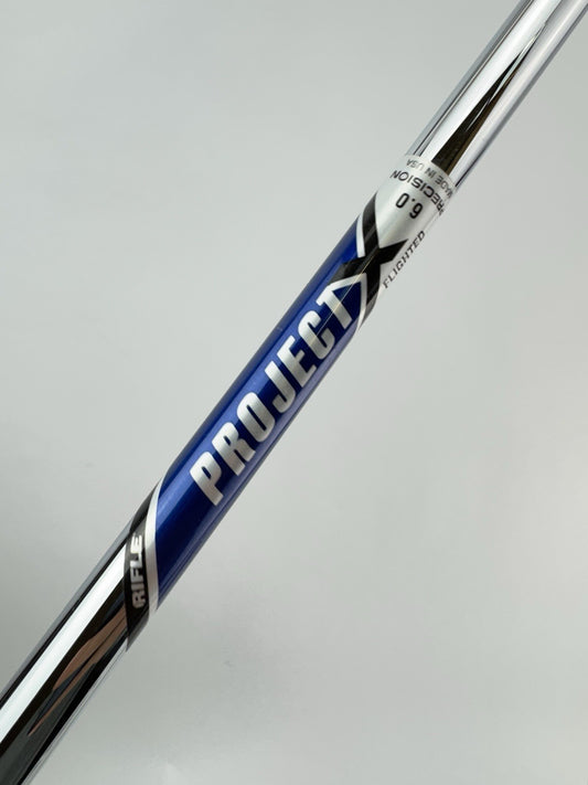 Project X Iron Shaft 6.0 Stiff Flex Steel Flighted 38” /New /309080
