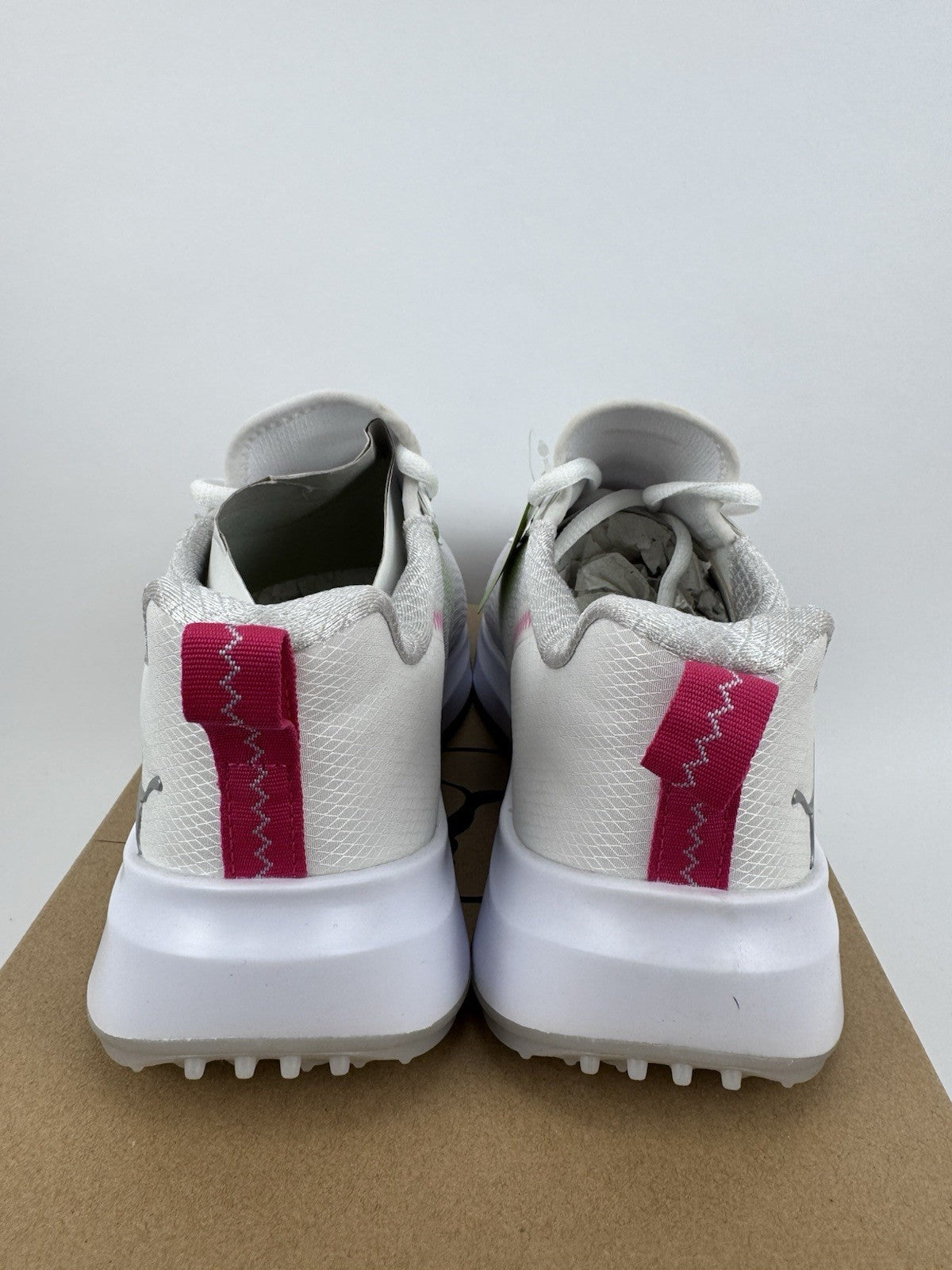 Puma Fusion Crush Sport Women's Trainers Size UK 7 White Rose Breathable/321176