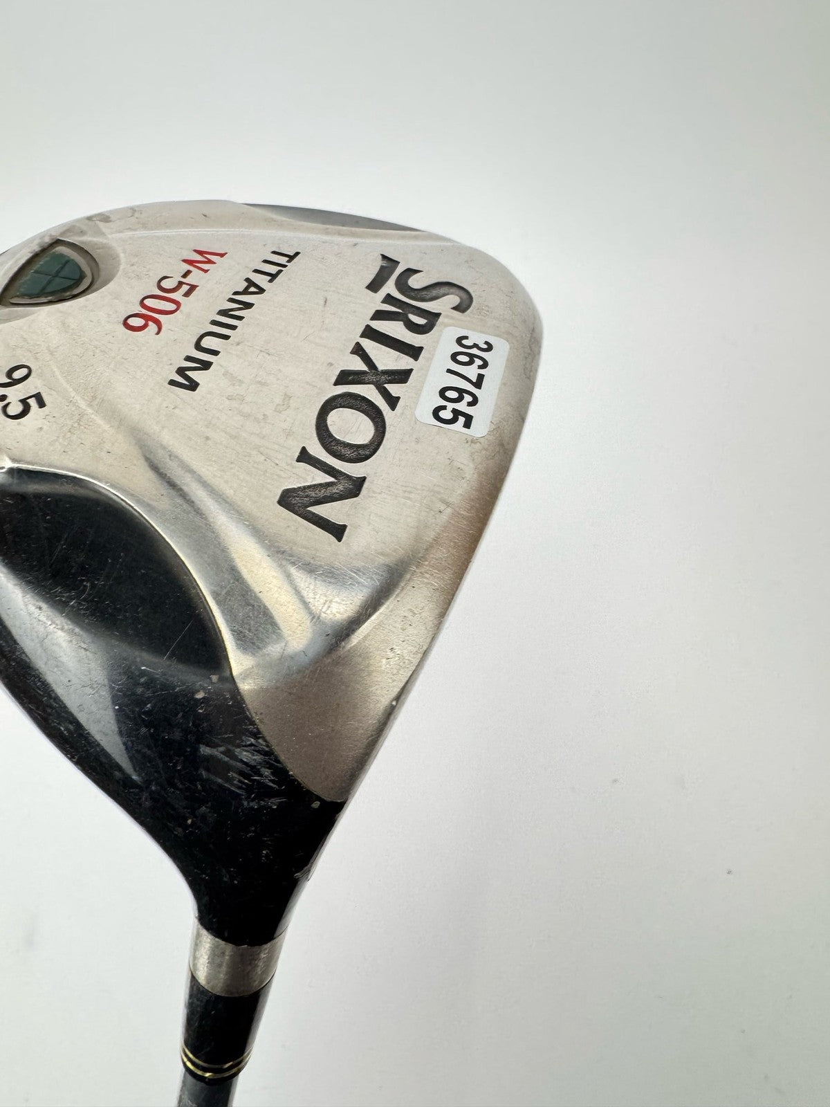 Srixon W-506 Titanium Driver 9.5° Stiff Flex Graphite Right Handed Used/3676517