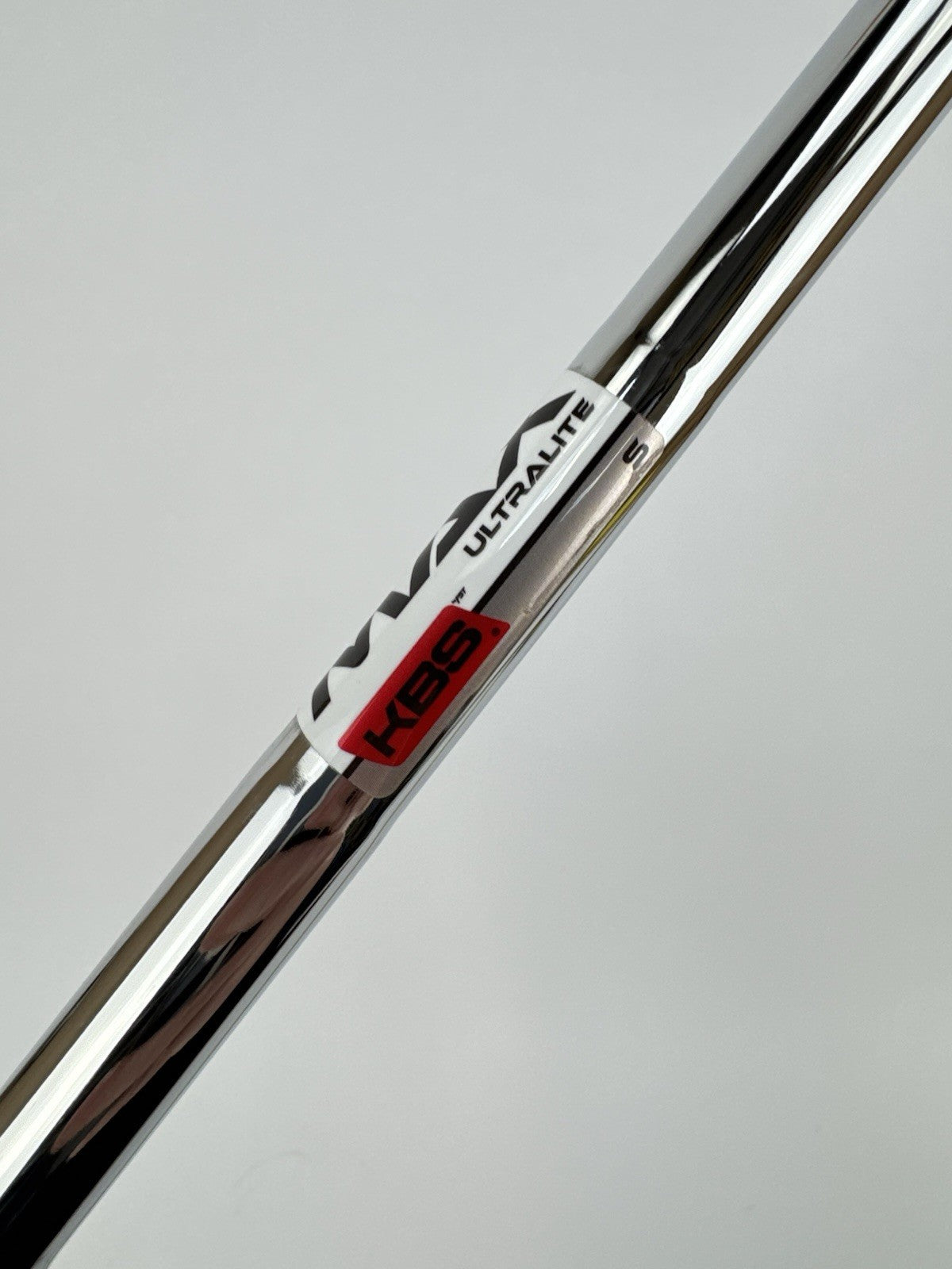 KBS Max Ultralite Iron Shaft Stiff Steel 35.5" /0.370 Parallel /330993