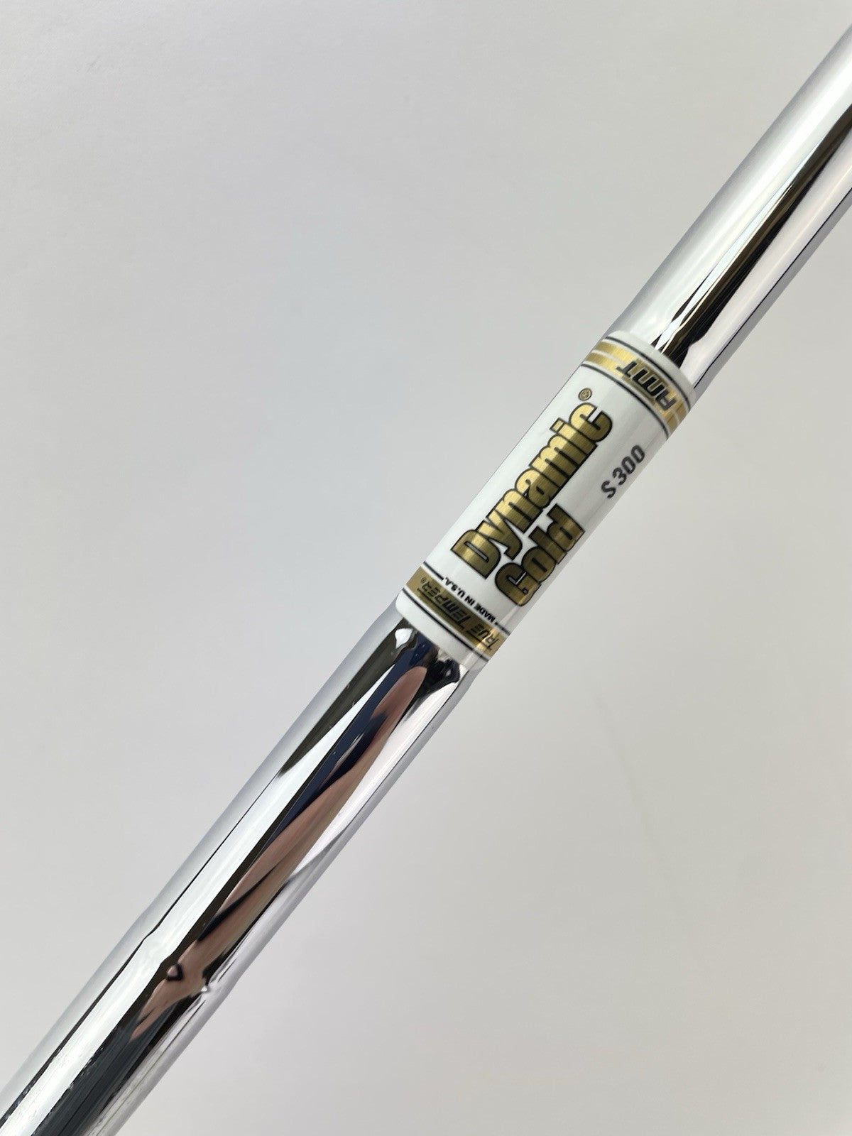 Dynamic Gold AMT Iron Shaft S300 Stiff Flex Steel 35.5” /0.355 Tapered /271292