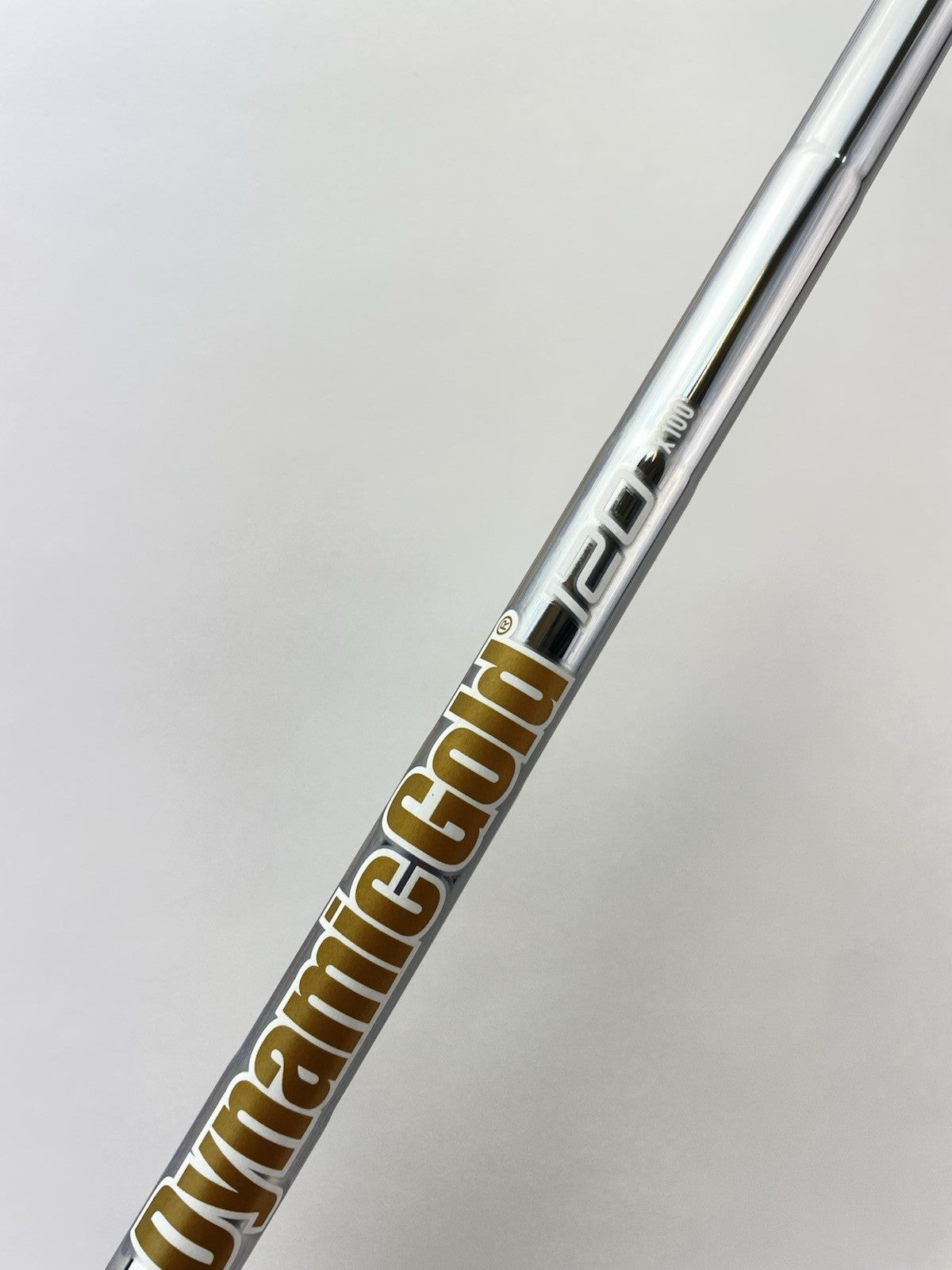 Dynamic Gold 120 X100 Iron Shaft Extra Stiff Steel 35.25” /0.355 Tapered /274594
