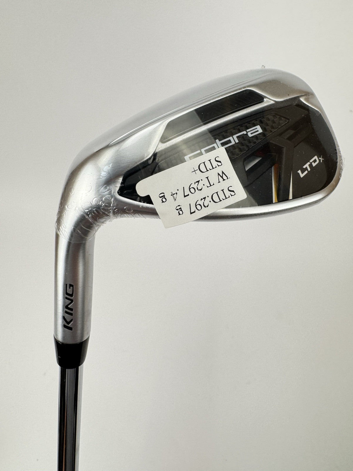 Cobra LTDX Sand Wedge Left Handed KBS Tour 90 Stiff Flex Steel /Brand New /256640