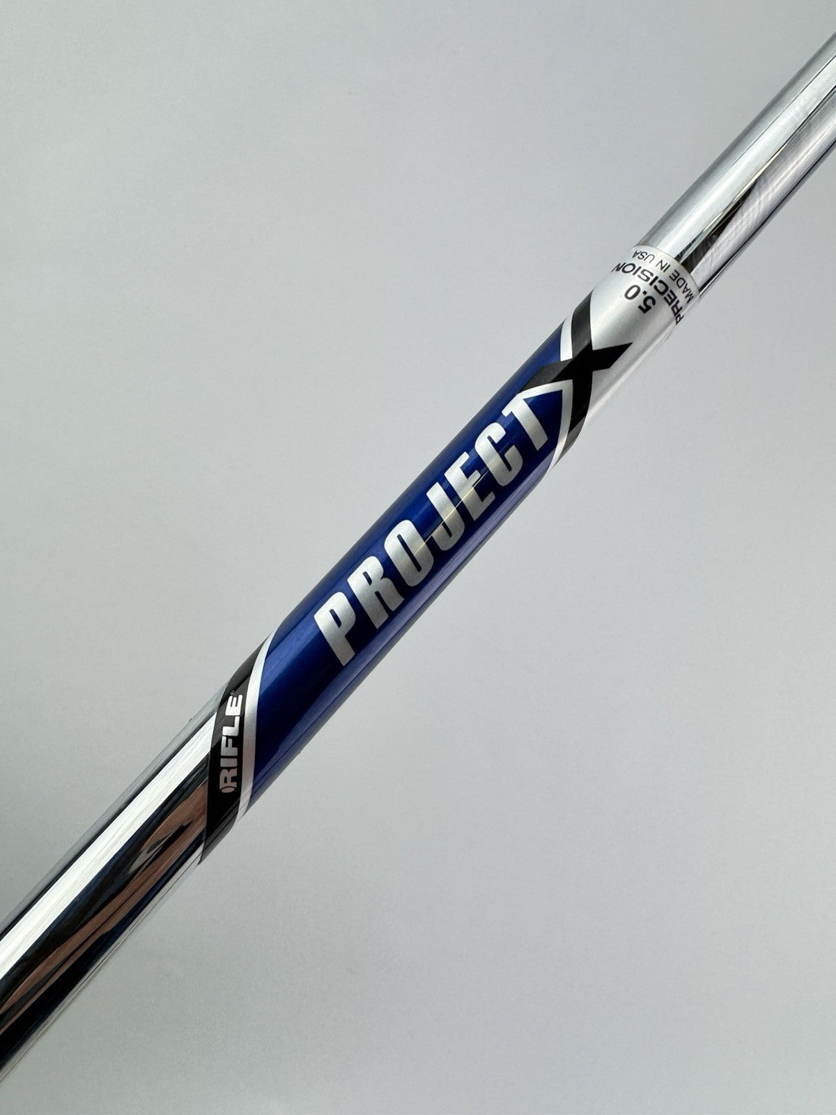 Project X Rifle Iron Shaft Regular Flex Steel 35.5” /0.355 Tapered /306332