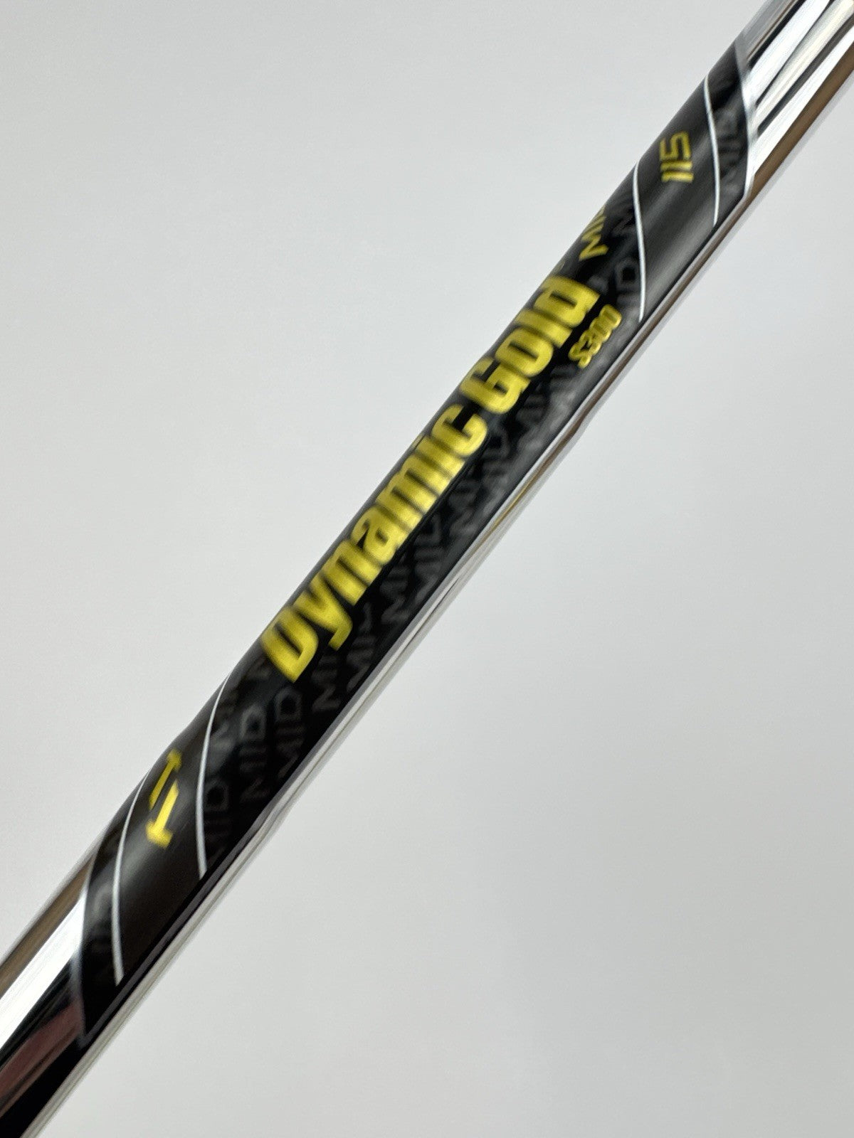 Dynamic Gold 115 Iron Shaft Mid S300 Stiff Flex Steel 36.25” /0.355 /330964