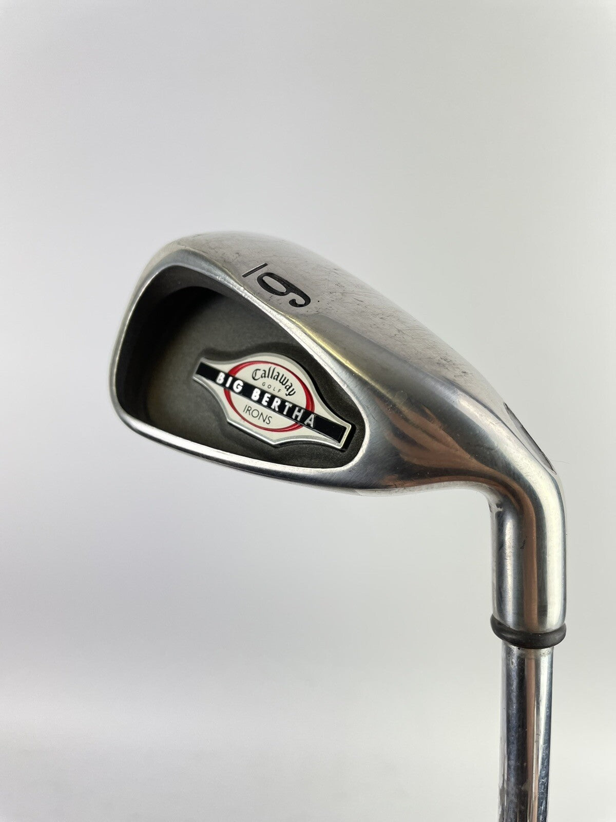 Callaway Big Bertha 6 Iron Uniflex Steel /New Grip /Right Handed /15830