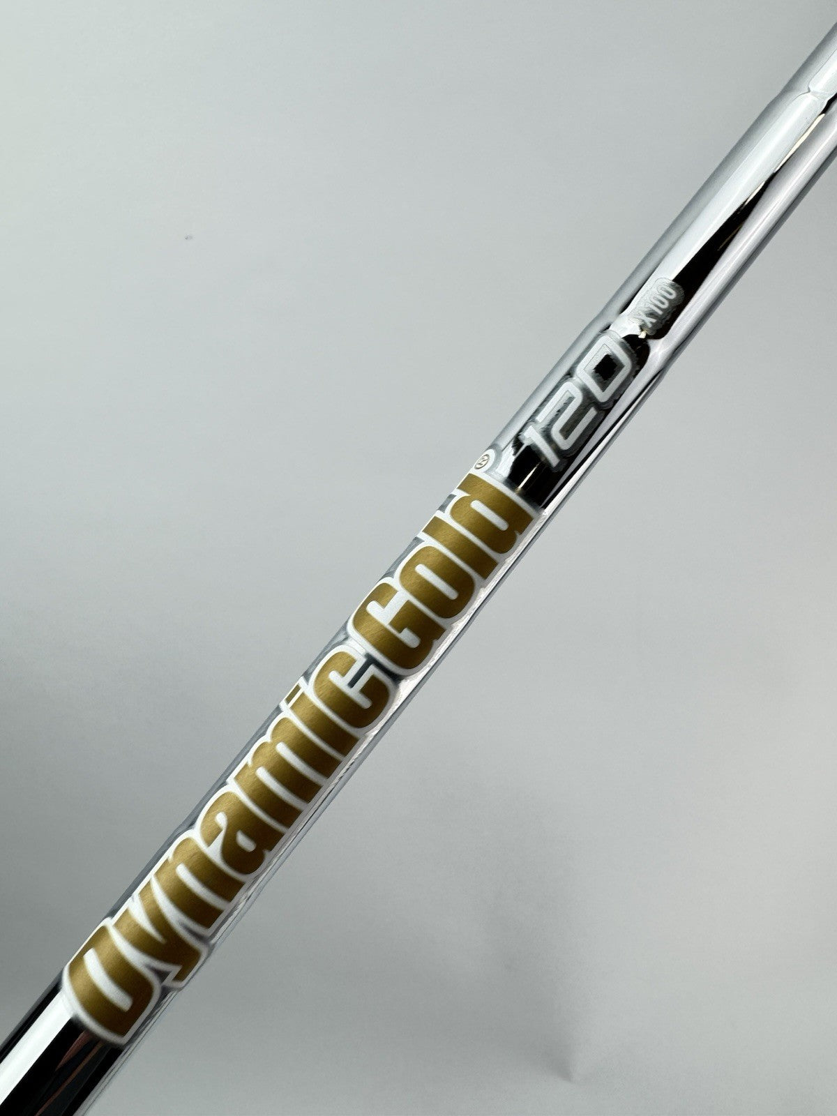 Dynamic Gold 120 Iron Shaft X100 Extra Stiff Flex Steel 35.5” /0.355 /291422