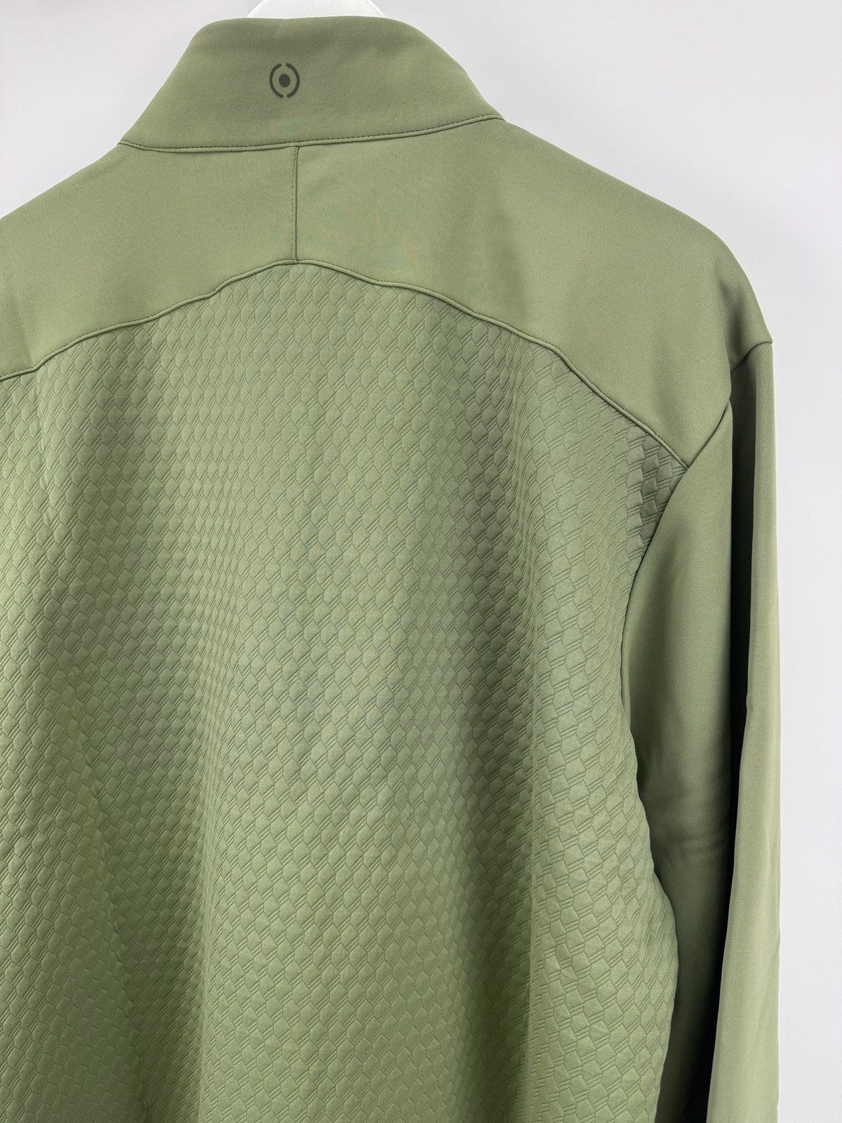 PING Nolan P03766 Quarter Zip Pullover Mens XL Water Resistant Green/3171716