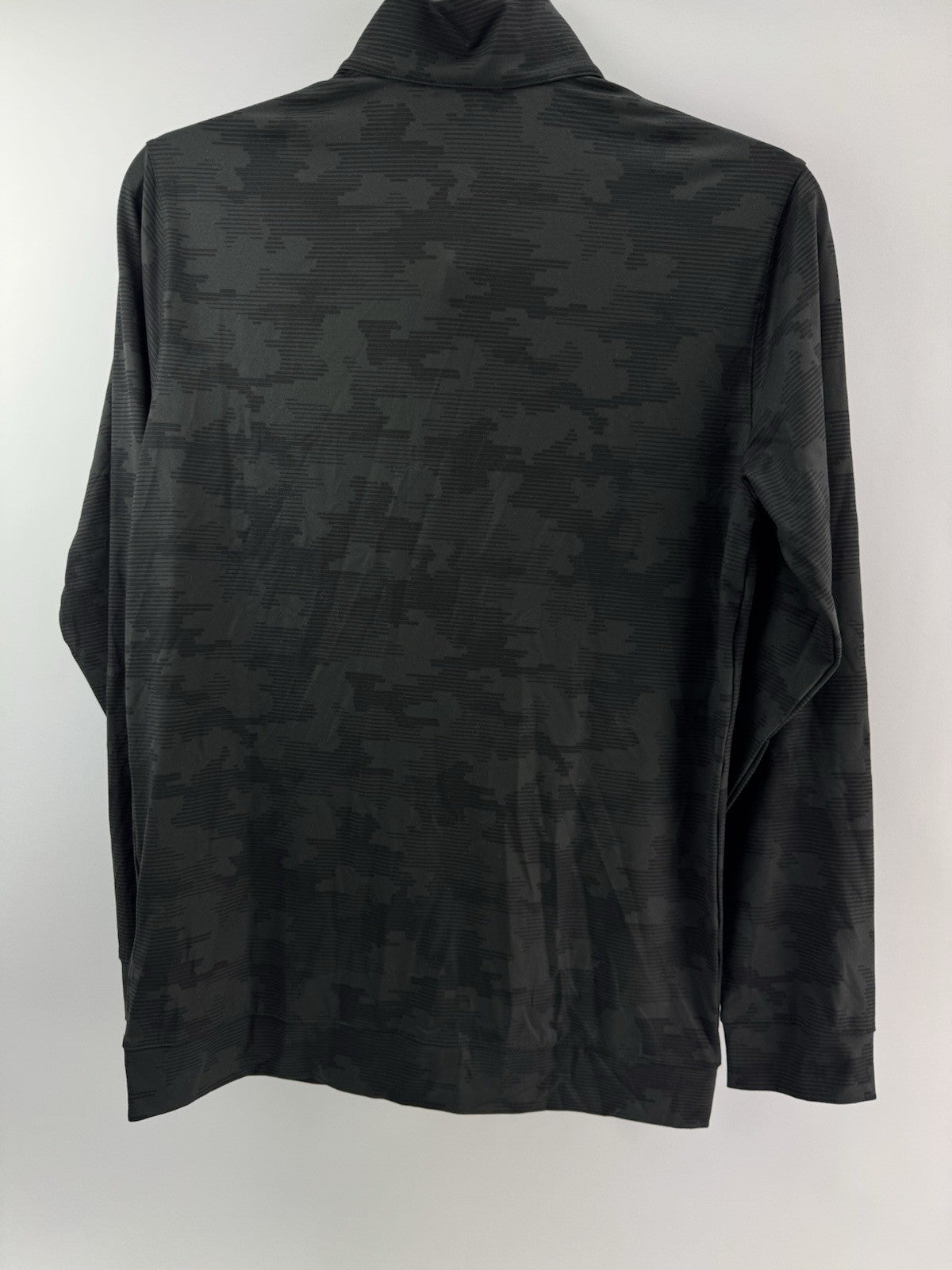 Puma Golf 1/4 Zip Cloudspun Pullover Camo Mens UK Small /Black /New /214888