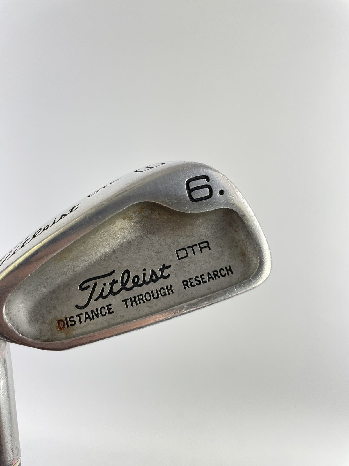 Titleist DTR Black Dot 6 Iron Regular Steel /Left Handed /Golf Pride Grip /15321