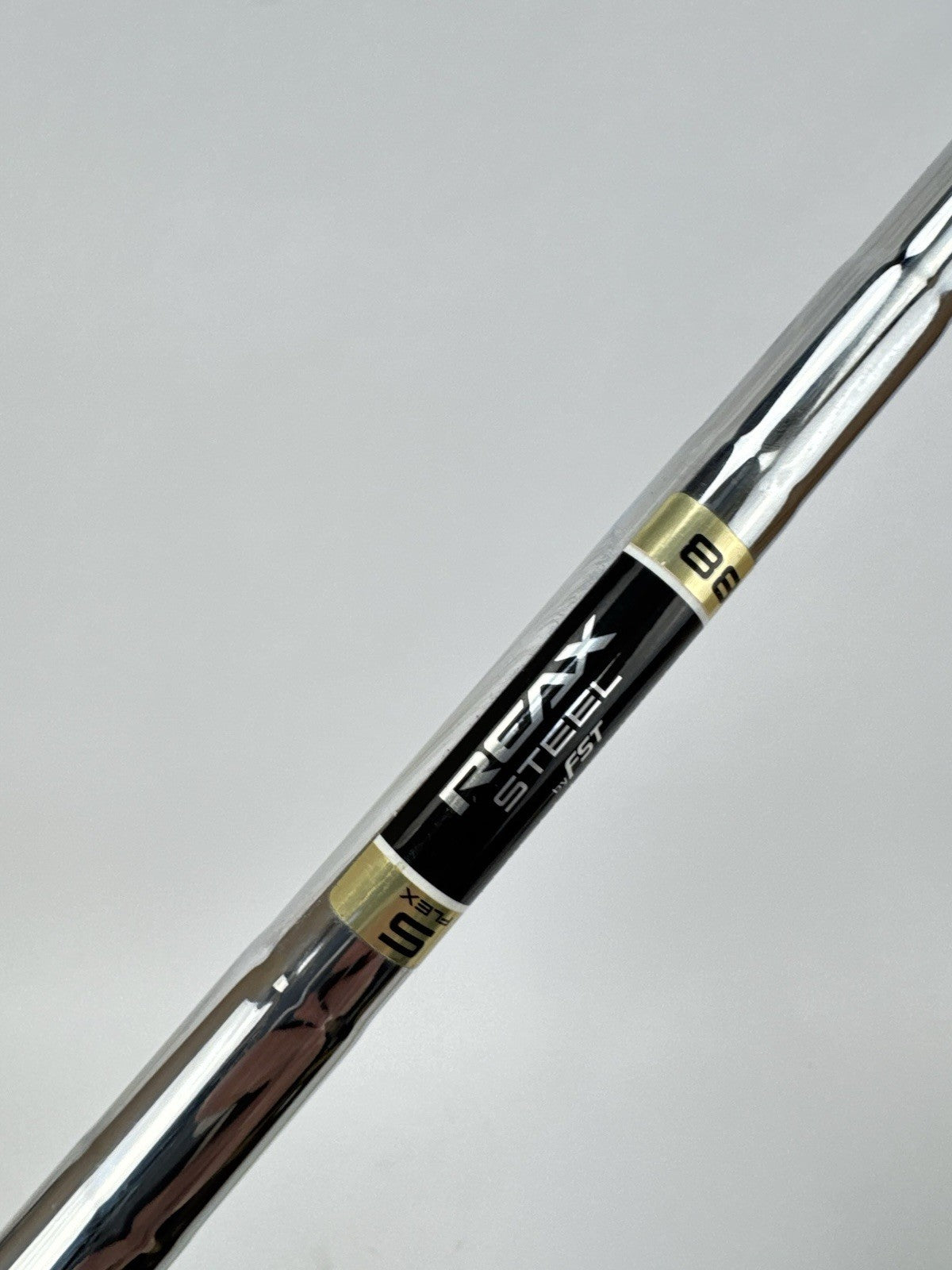True Temper Reax 88 Iron Shaft Stiff Flex Steel 36” /0.370 Parallel /335804