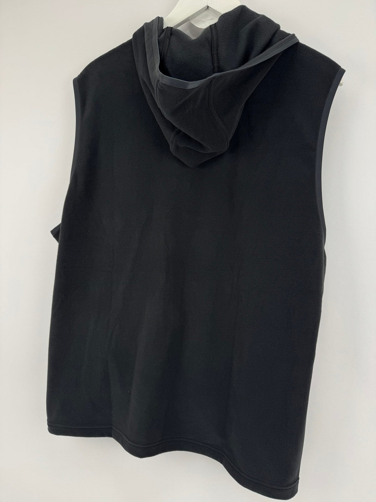 Adidas Ultimate365 Hoodie Vest Men's Size Small Black Fleece Sleeveless /327317