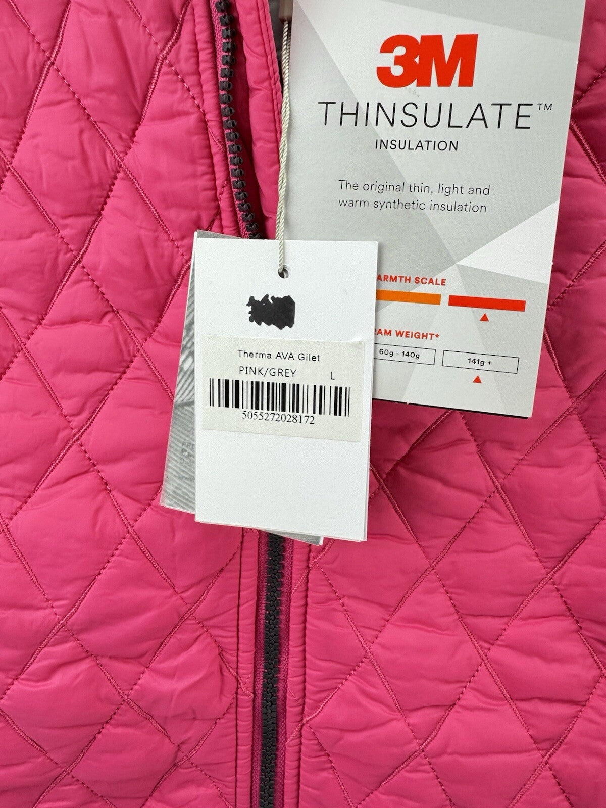 Proquip Womens Thermal Gilet Ava Full Zip /Size UK L (12) /New /223859
