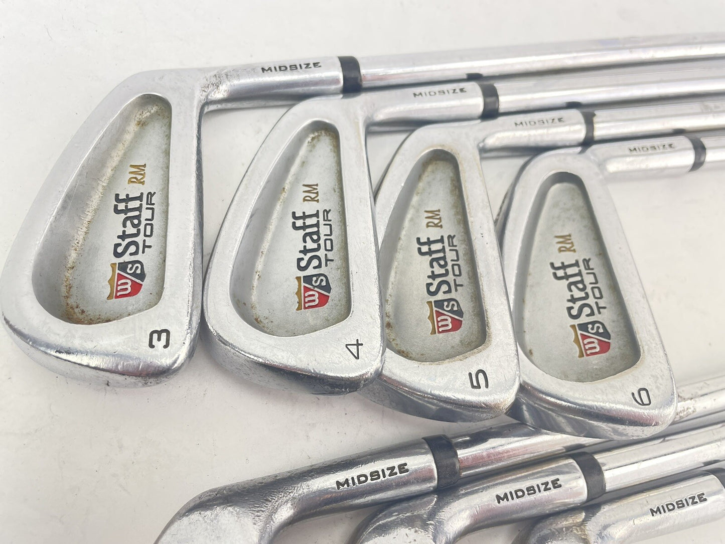 Wilson Staff Midsize Iron Set 3-9 RM Tour Regular Steel /Right /New Grips/177472