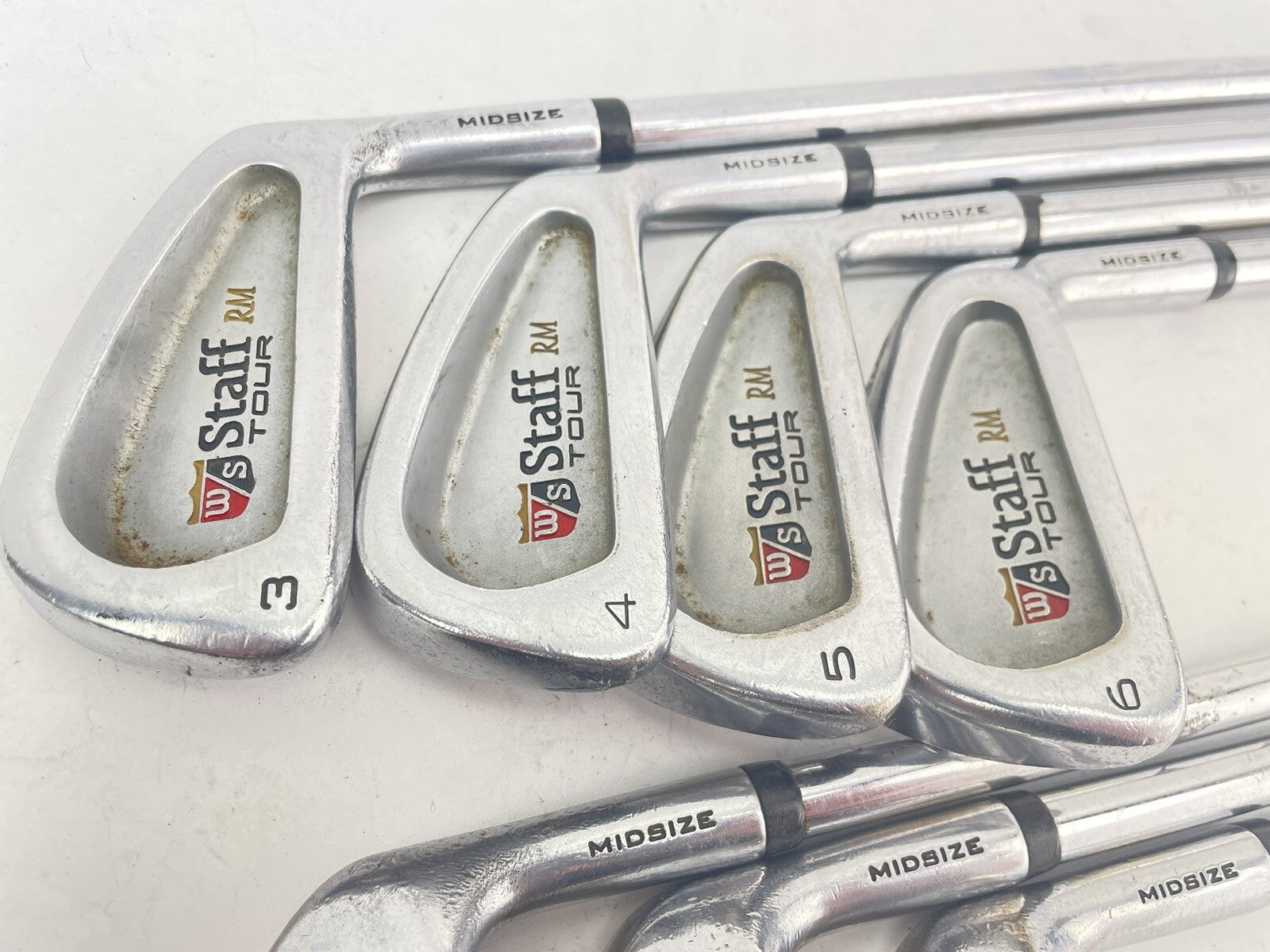 Wilson Staff Midsize Iron Set 3-9 RM Tour Regular Steel /Right /New Grips/177472