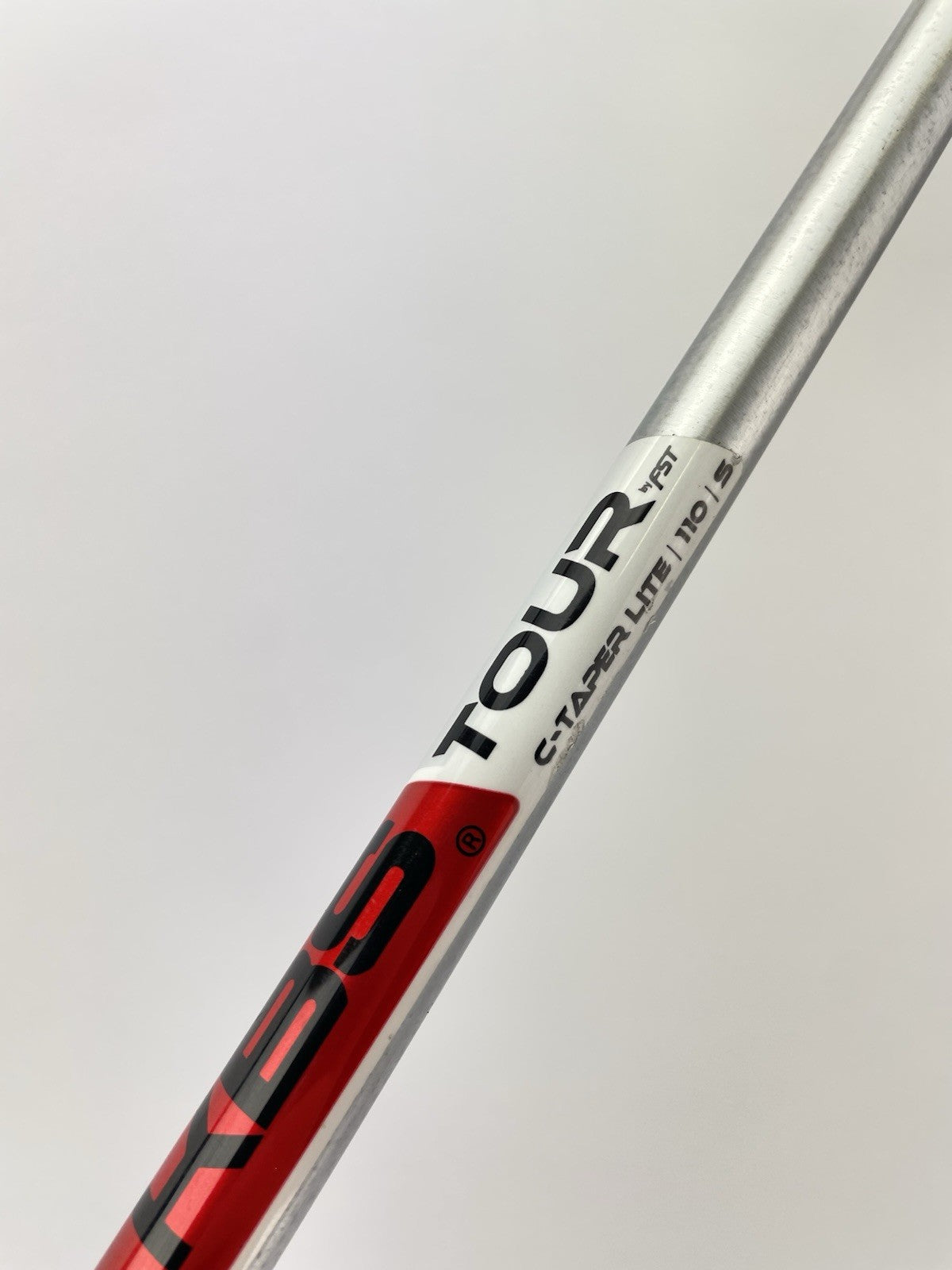 KBS Tour C-Taper Iron Shaft Lite 110 Stiff Flex Steel 35.5” /0.355 Tapered/299225