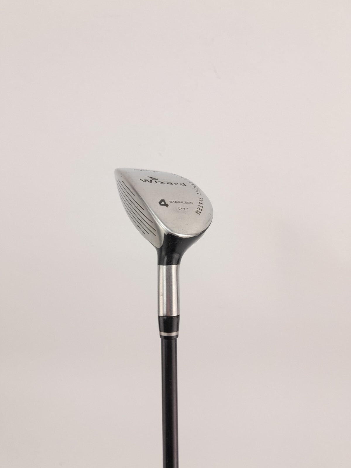 Ram Golf 4 Hybrid 21* Wizard Regular Graphite /Left Handed /New Grip /1677714