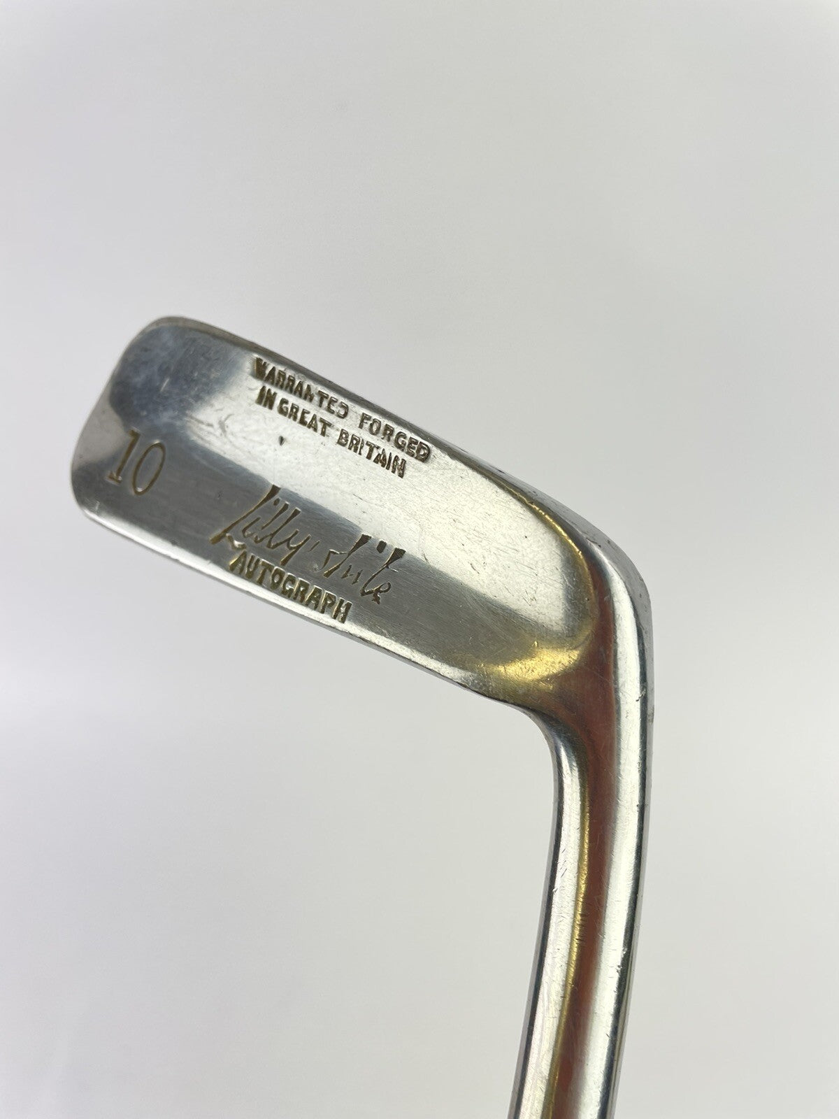 Lilly White Golf Forged Putter Power Plus 33” Steel /Right /Blade /New Grip/44790