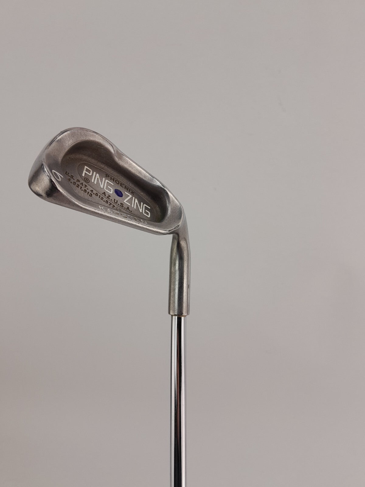 Ping Zing 6 Iron Green Dot Regular Flex Steel /Right Handed /Lamkin /1678813